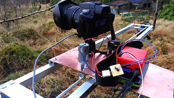 Timelapse šina sa Raspberry Pi opremom
